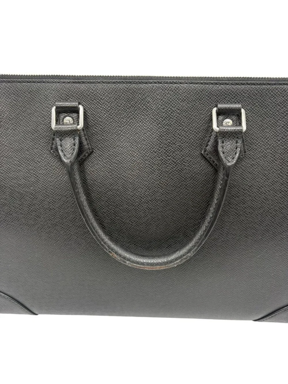 Louis Vuitton Slim Briefcase Taiga Handbag Shoulder Business Bag - Picture 8 of 15